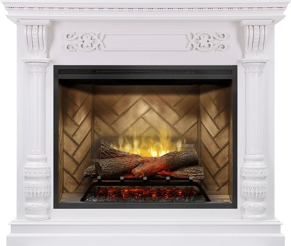 Каминокомплект Royal Flame Nation - Белый дуб с очагом Revillusion RBF30