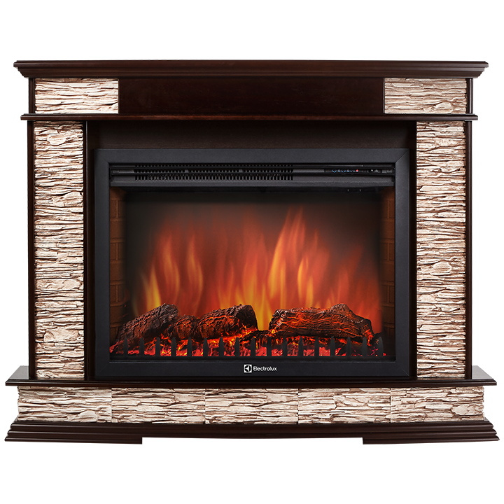 Портал Firelight Scala 30 сланец скалистый бурый, тёмный дуб