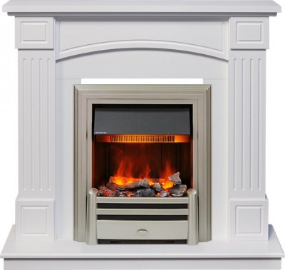Каминокомплект Dimplex Boston - Белый (Высота 925см) с очагом Chesford