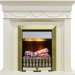Каминокомплект Dimplex Corfu - Слоновая кость с очагом Danville Antique Brass FB2