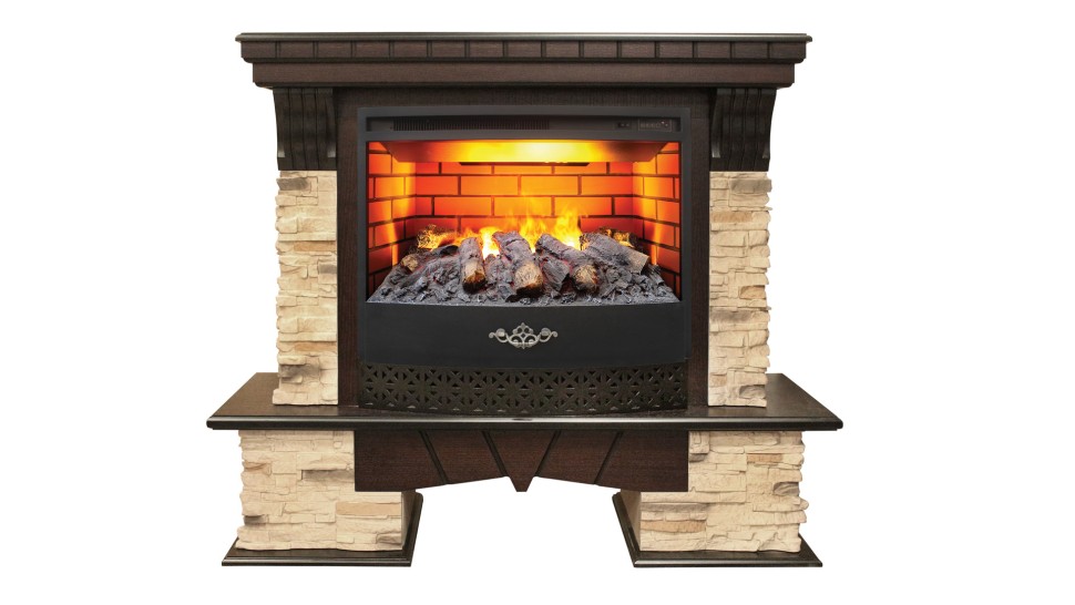 Камин Rockland 25,5 AO c очагом FireStar 25,5 3D