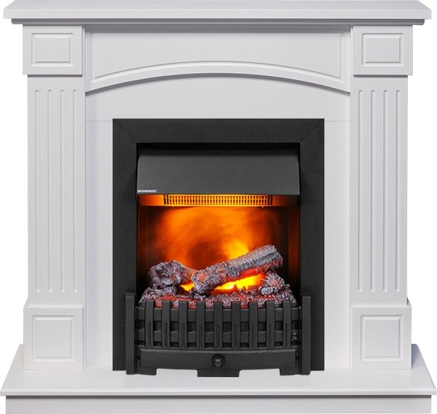 Каминокомплект Dimplex Boston - Белый (Высота 925см) с очагом Danville Black FB2