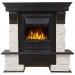 Каминокомплект Electrolux Pietra Classic камень белый/венге с очагом EFP/P-1020LS