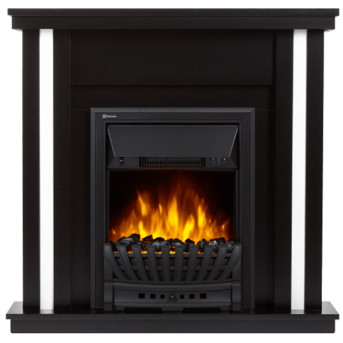 Каминокомплект Electrolux Trend Classic черный с очагом EFP/P-1020LS
