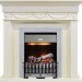 Каминокомплект Dimplex Corfu - Слоновая кость с очагом Danville Chrome FB2
