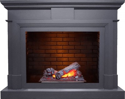Каминокомплект Dimplex Coventry - Серый графит / Кирпич с очагом Cassette 400 NH