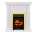 Каминокомплект Royal Flame Orlean - Белый с очагом Fobos FX Brass