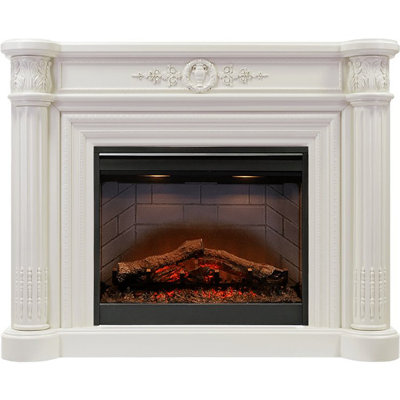 Портал Dimplex Manor белый дуб для очага Symphony 26