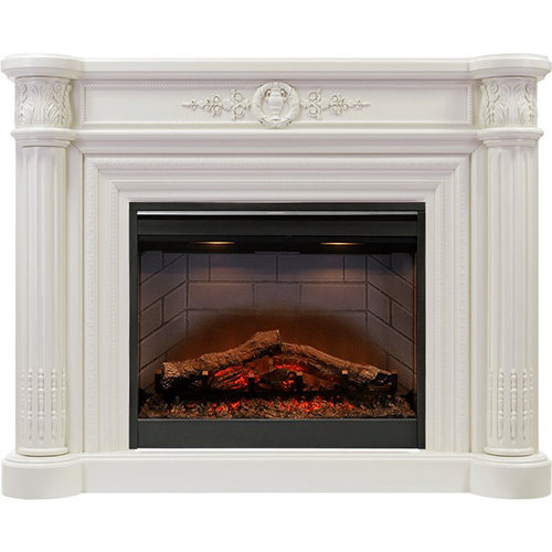 Портал Dimplex Manor белый дуб для очага Symphony 26