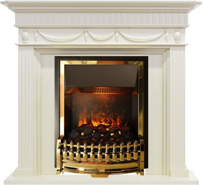 Каминокомплект Dimplex Corfu - Слоновая кость с очагом Atherton
