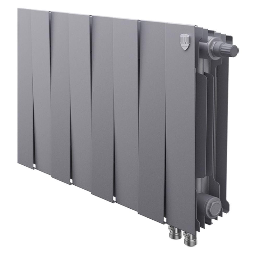 Royal Thermo PianoForte 300 VDR Silver Satin 8 секций радиатор