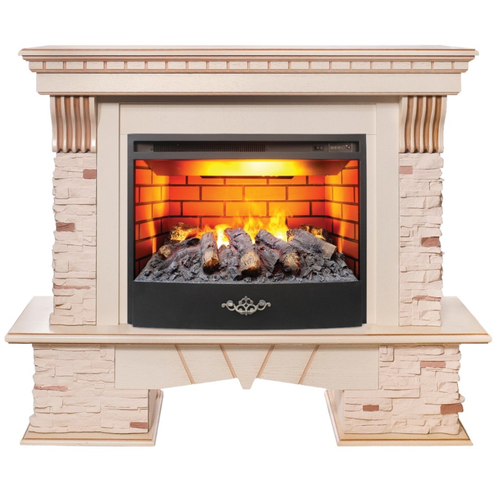 Камин Sorento 25,5 WT c очагом FireStar 25,5 3D