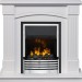 Каминокомплект Dimplex Boston - Белый (Высота 925см) с очагом Flagstaff