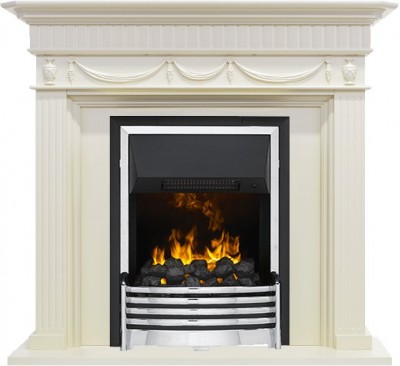 Каминокомплект Dimplex Corfu - Слоновая кость с очагом Flagstaff