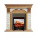 Каминокомплект Royal Flame Dublin - Дуб / Сланец белый с очагом Fobos FX M Black