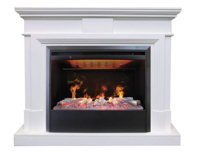 Камин электрический RealFlame Marco 26 WT с Helios 26 3D