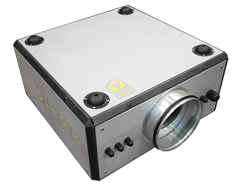 Компактная моноблочная приточная установка Колибри-1000 с автоматикой GTC