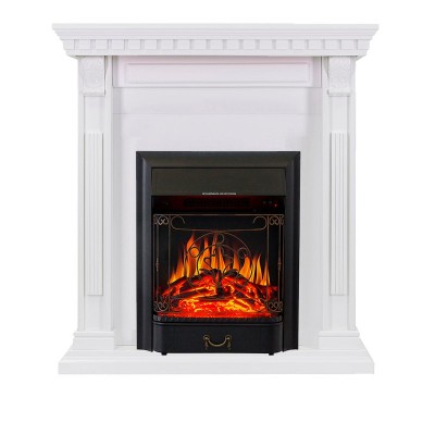 Каминокомплект Royal Flame Orlean - Белый с очагом Majestic FX Black