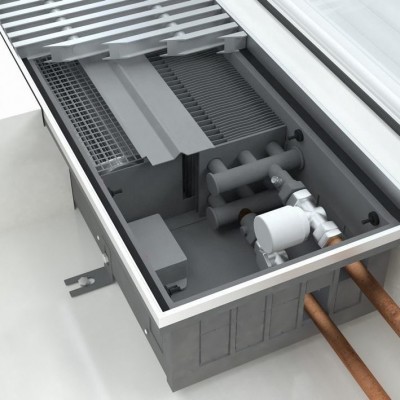 Techno KVZVh 370-130-3300 внутрипольный конвектор