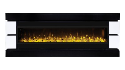 Камин электрический RealFlame Denver 60 BLM с очагом Manhattan 1560