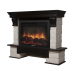 Портал Firelight Forte 30S камень белый, венге