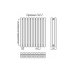 KZTO Гармония С40 2-1000-10 трубчатый радиатор