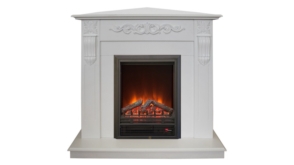 Камин Dominica Corner WT с очагом Eugene