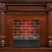 Каминокомплект Dimplex Edinburg - Орех / Кирпич с очагом Juneau