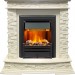 Каминокомплект Dimplex Luzern - Слоновая кость с очагом Brookline Black