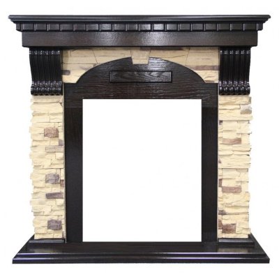 Портал Electrolux Torre Classic камень сланец натуральный, шпон темный дуб