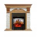 Каминокомплект Royal Flame Dublin - Дуб / Сланец белый с очагом Majestic FX M Black