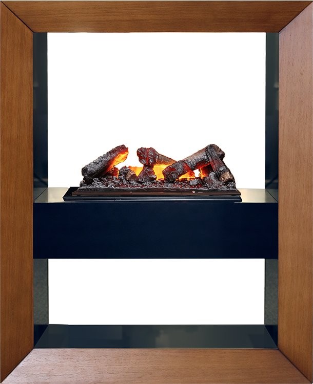 Каминокомплект Dimplex Boxx - Орех с очагом Cassette 600 NH