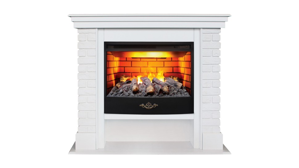 Камин BRIXTON 25'5 WT c очагом FireStar 25,5 3D