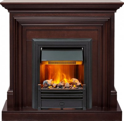 Каминокомплект Dimplex Bradford - Темный дуб с очагом Brookline Black