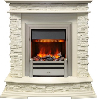 Каминокомплект Dimplex Luzern - Слоновая кость с очагом Chesford