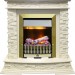 Каминокомплект Dimplex Luzern - Слоновая кость с очагом Danville Antique Brass FB2