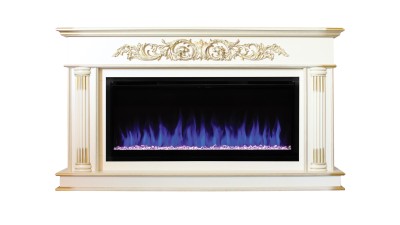 Камин электрический RealFlame Prince 42 WT с очагом Saphir 42