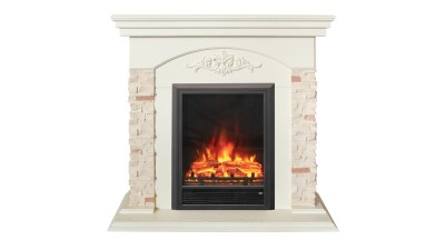 Камин электрический RealFlame Neapolis WT с очагом Eugene