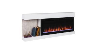 Камин электрический RealFlame Contemp 42 WT с очагом Saphir 42