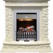 Каминокомплект Dimplex Luzern - Слоновая кость с очагом Danville Chrome FB2