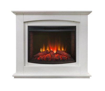 Камин электрический RealFlame CANADA 25,5 WT c Evrika 25,5 С LED подсветкой