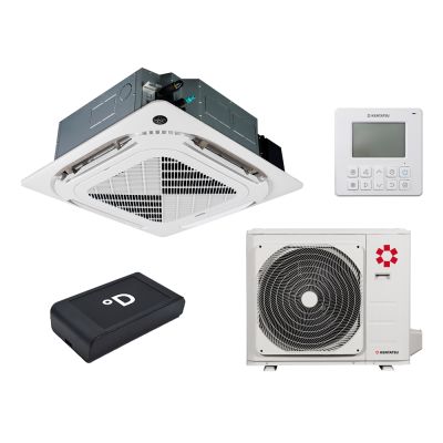 Kentatsu KSVB140HZAN1R/KSUNB140HZAN3/KPU95-DR кассетный инверторный кондиционер