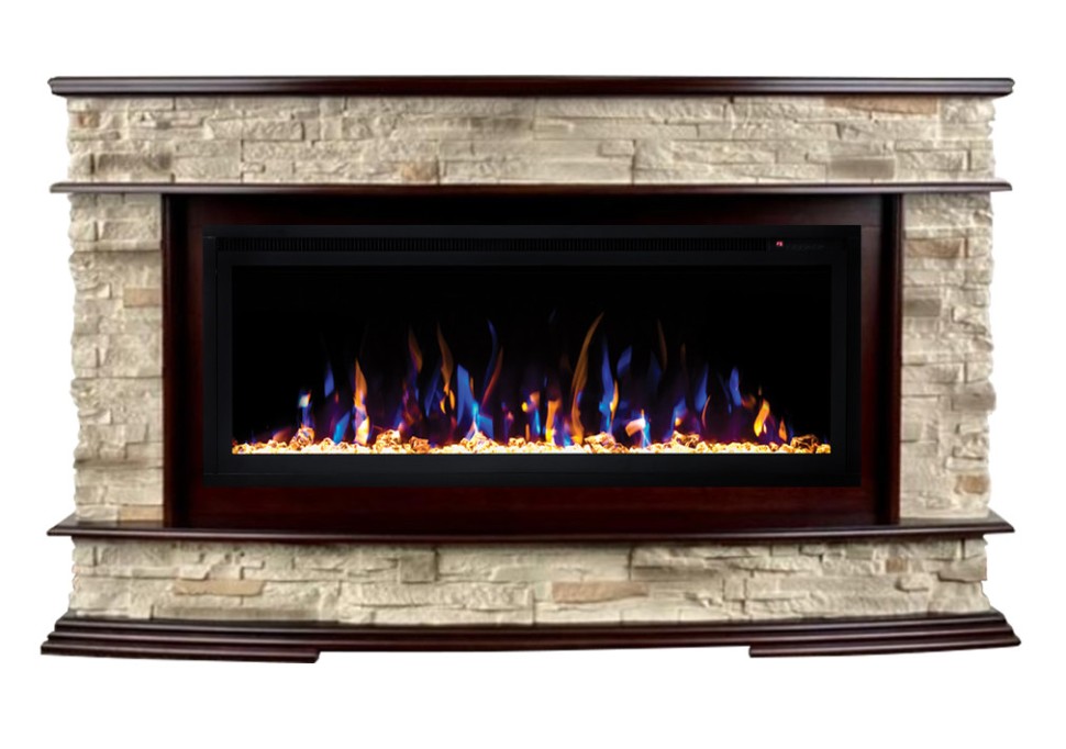 Камин Frankfurt BV/42  AO с очагом Saphir 42