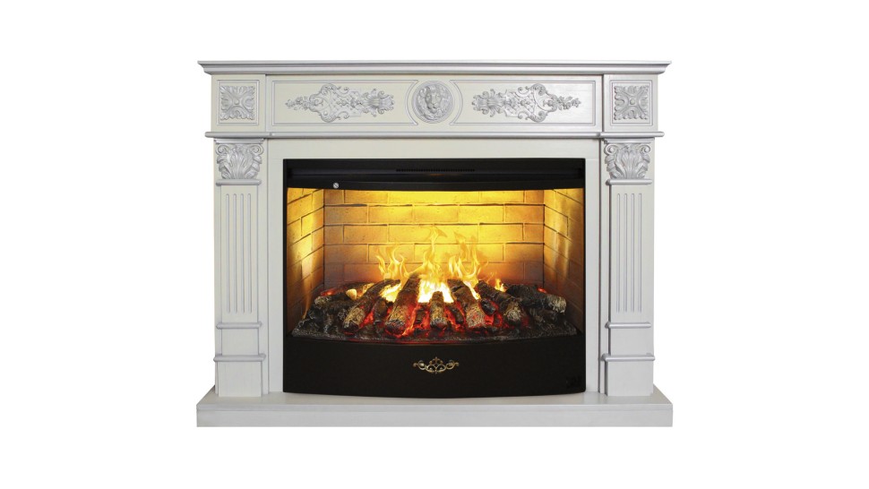 Камин Leonardo 33 WT с очагом Firestar 33 3D
