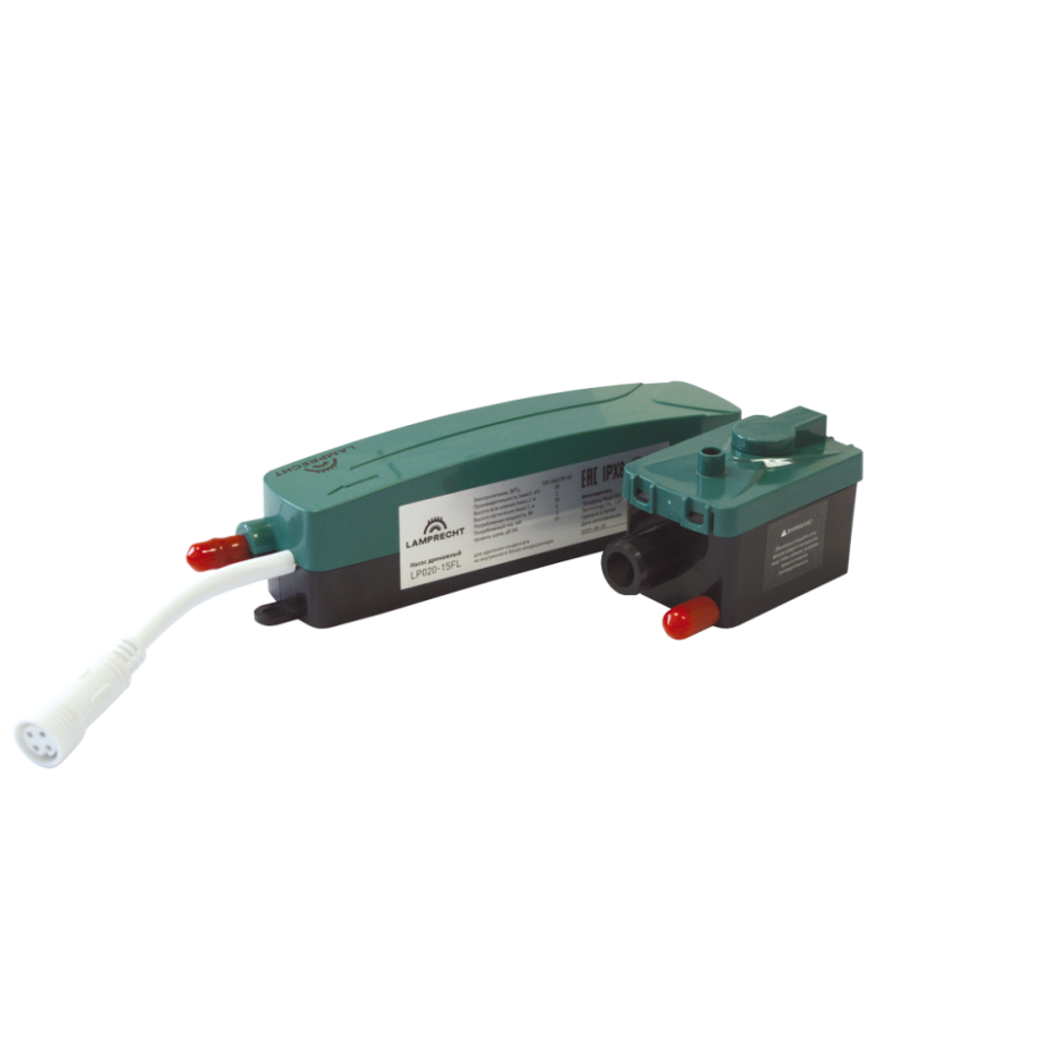 LAMPRECHT LP020-15FL (20 л/ч, 15м, проточный) насос дренажный