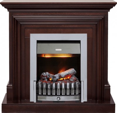 Каминокомплект Dimplex Bradford - Темный дуб с очагом Danville Chrome FB2
