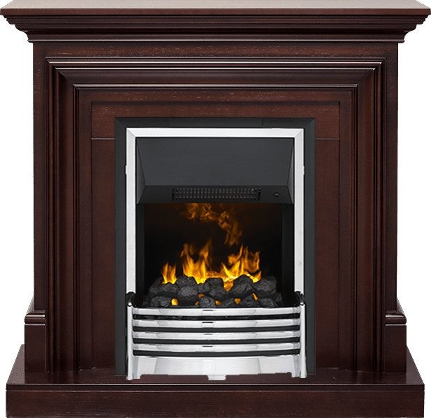 Каминокомплект Dimplex Bradford - Темный дуб с очагом Flagstaff