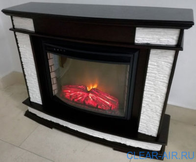 Electrolux Scala 25 сланец скалистый белый/тёмный дуб с очагом EFP/P-2720RLS