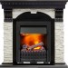 Каминокомплект Dimplex Dublin - Венге / Сланец белый с очагом Danville Black FB2