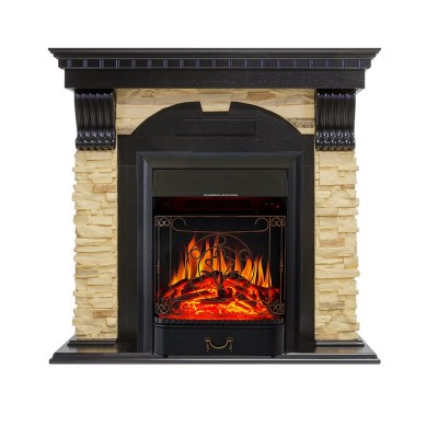 Каминокомплект Royal Flame Dublin - Венге / Сланец с очагом Majestic FX Black